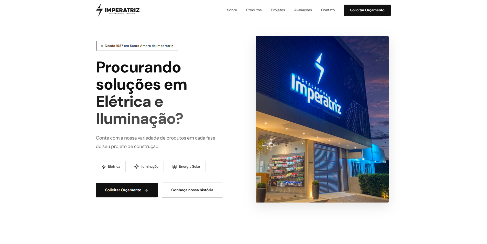 Imperatriz Iluminação